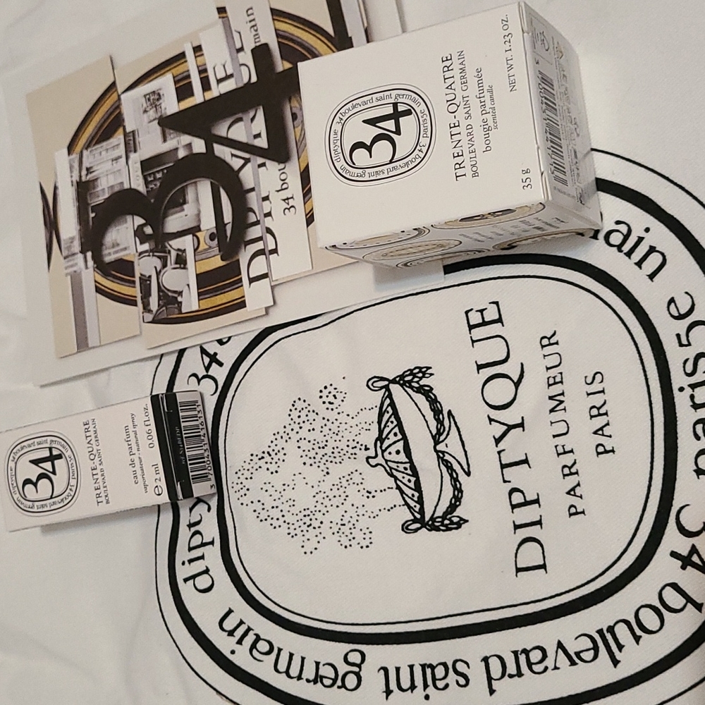 Diptyque 34 boulevard saint germain Gift Set